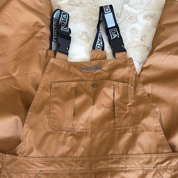 Dakota WorkPro Series Men's Waterproof Hyper-Dri 3 Polyester Lined Bib Pants - Picture 3 of 16